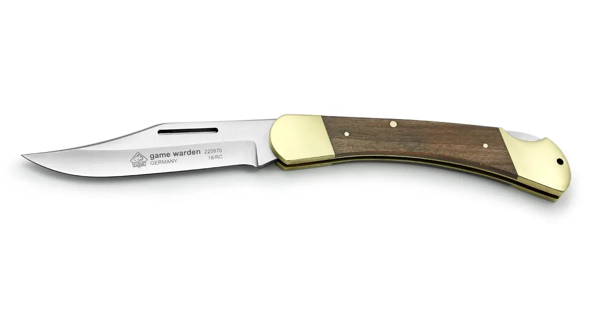 puma-game-warden-klappmesser-pflaumenholz-clip-point image 1