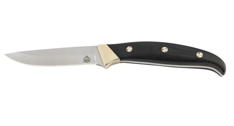 puma-tec-g-rtelmesser-g10-schwarz-mosaikpins-lederscheide image 1