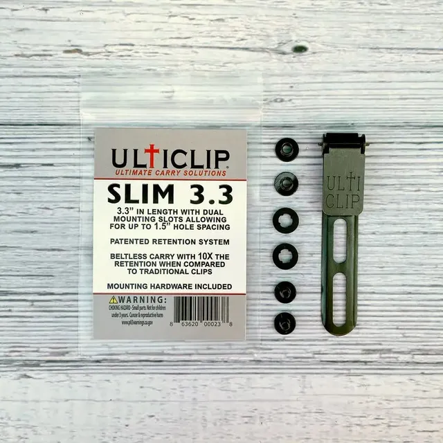 ulticlip-slim-3-3-scheidenclip-stahl-8-4-cm-mit-schrauben image 1