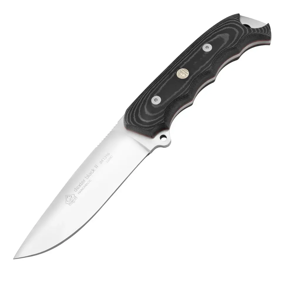 puma-ip-dexter-black-ii-survivalmesser-micarta-105-mm image 1