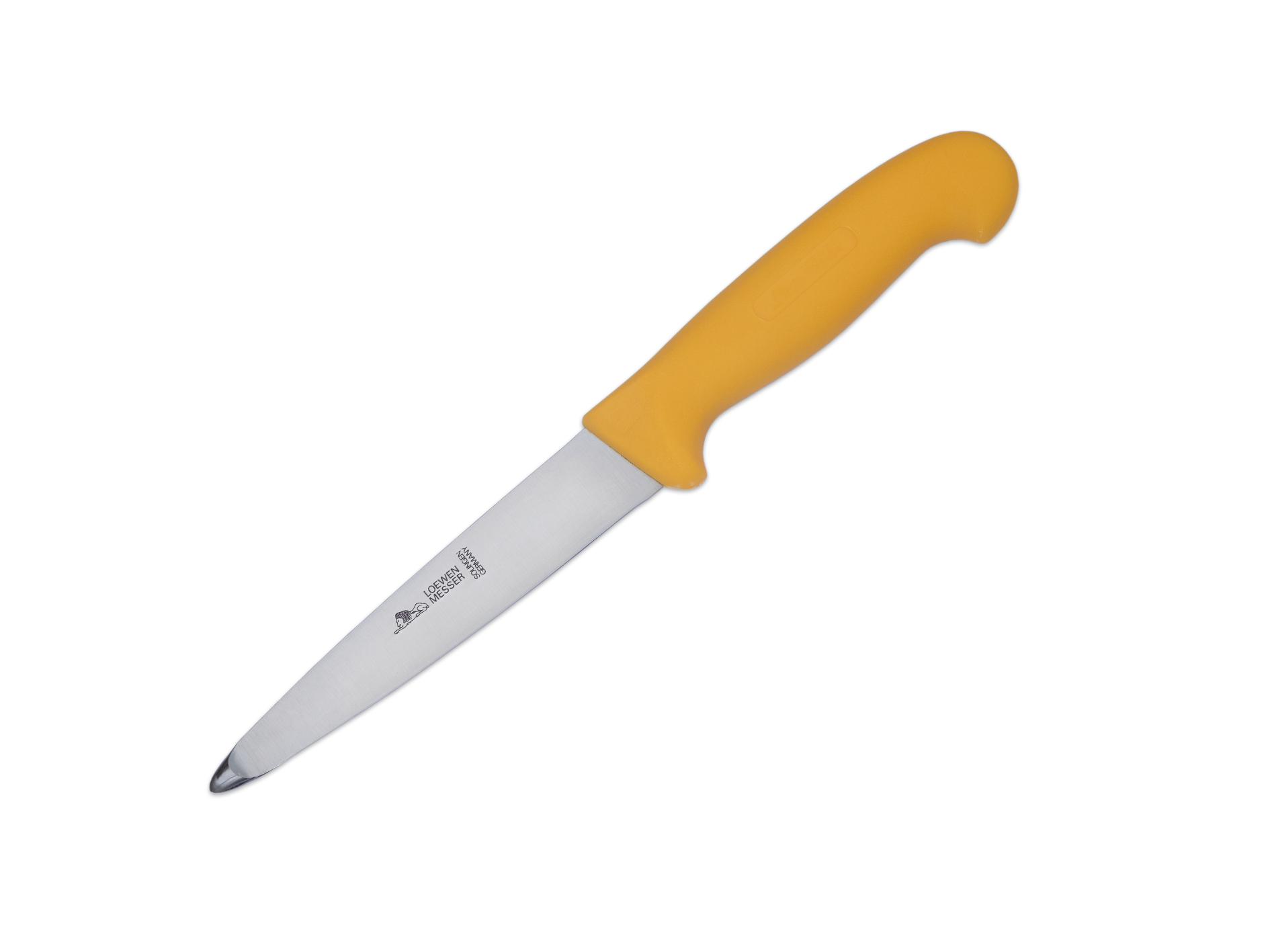 loewen-messer-mod-855-arbeitsmesser-lange-klinge-14-5-cm-gelb image 1