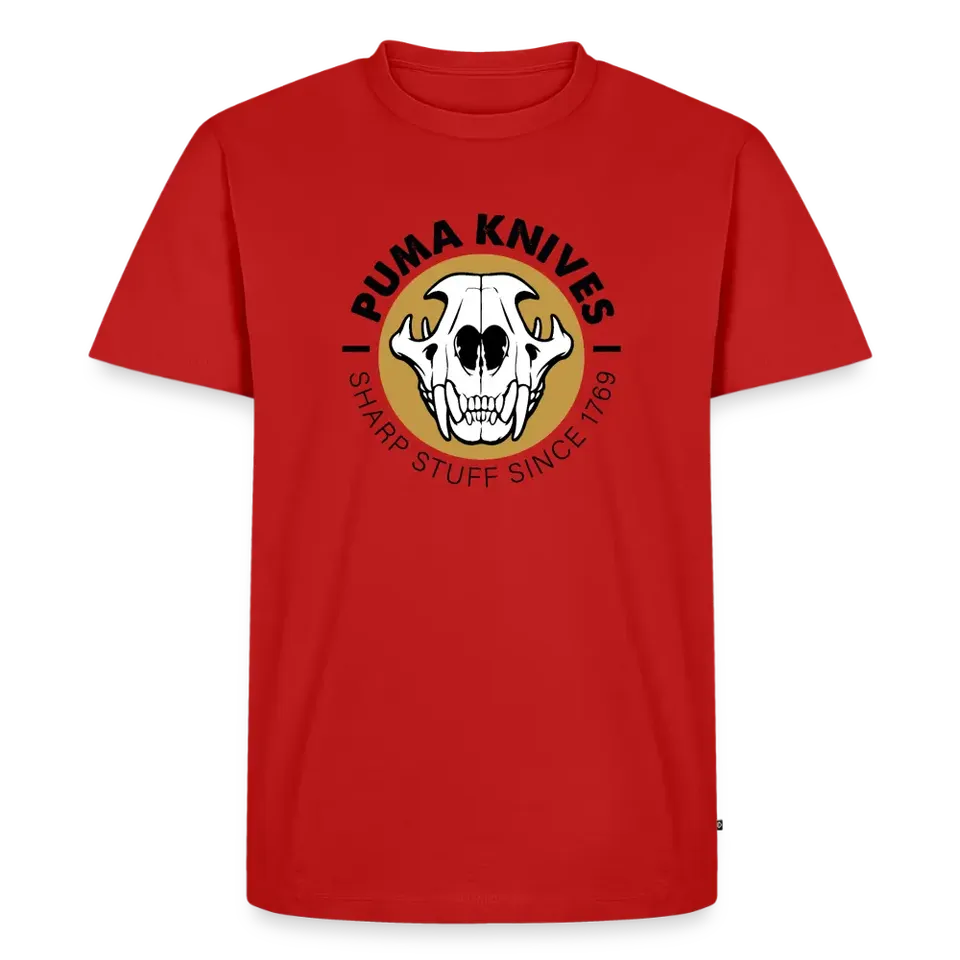spreadconnect-puma-skull-t-shirt-baumwolle-gr-e-l-rot image 1