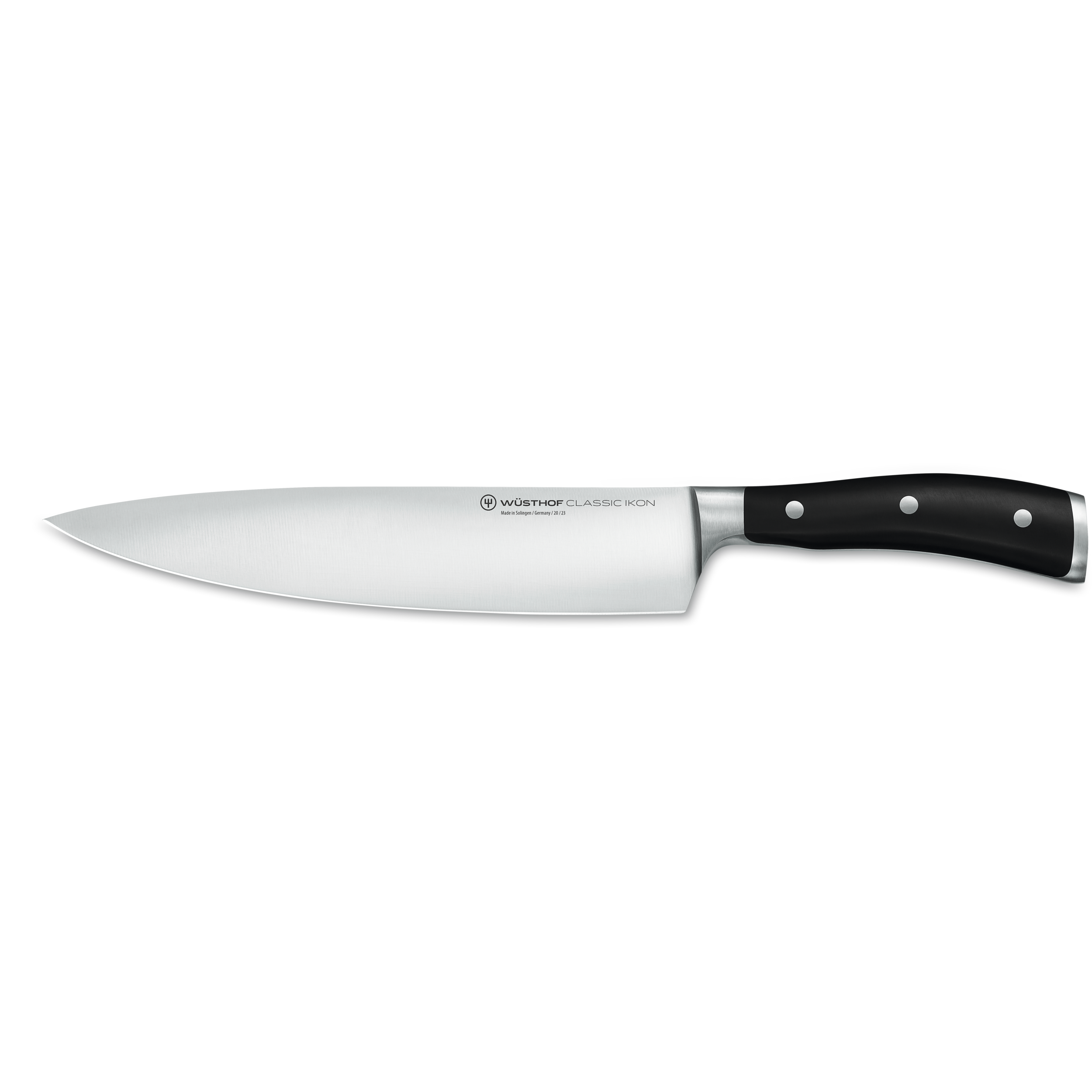 w-sthof-classic-ikon-kochmesser-23-cm-schwarz-halbkropf image 1