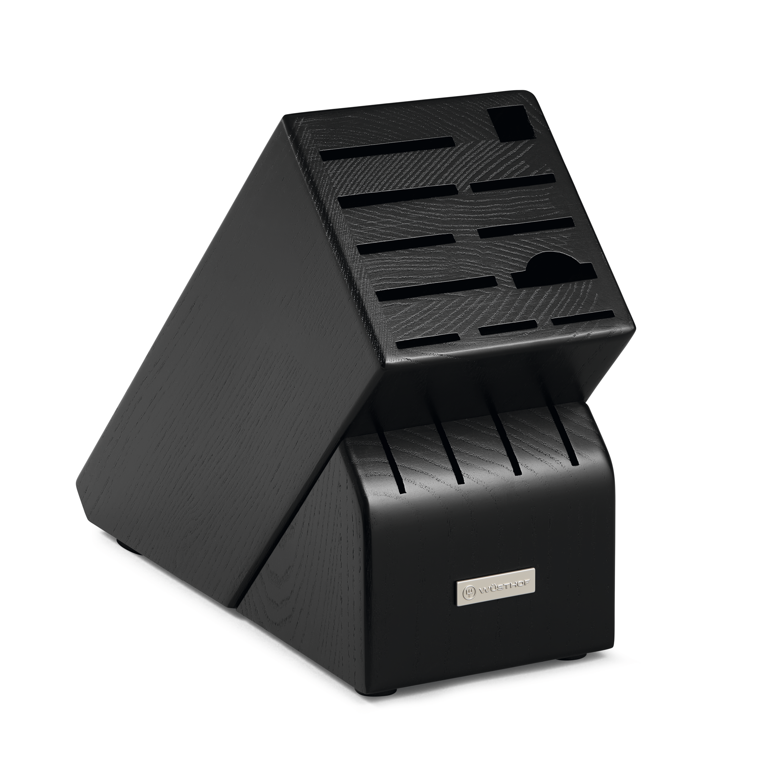 w-sthof-messerblock-15-f-cher-schwarz-holz-leer image 1