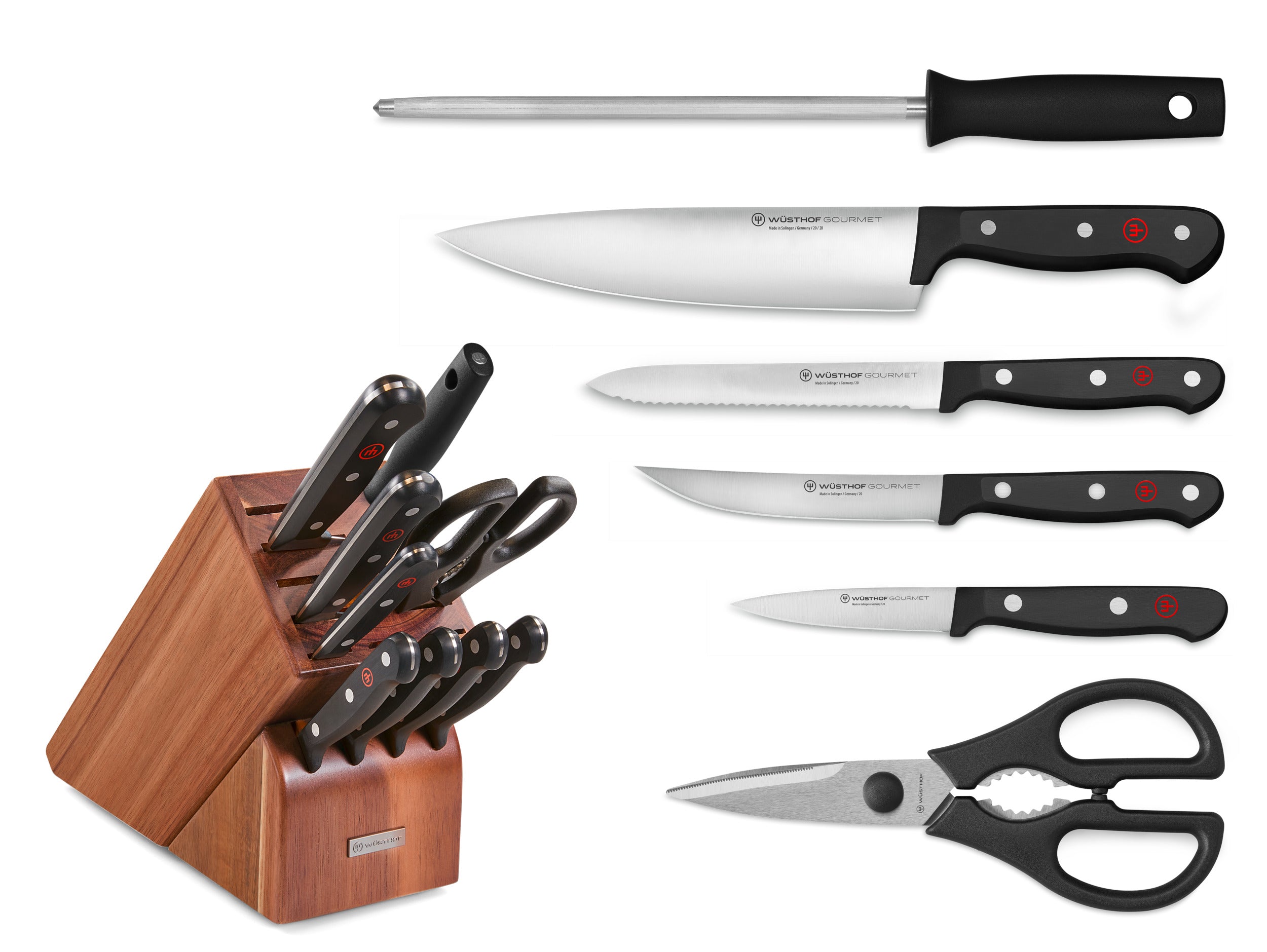 w-sthof-gourmet-messerblockset-10-tlg-akazie-mit-schere image 2