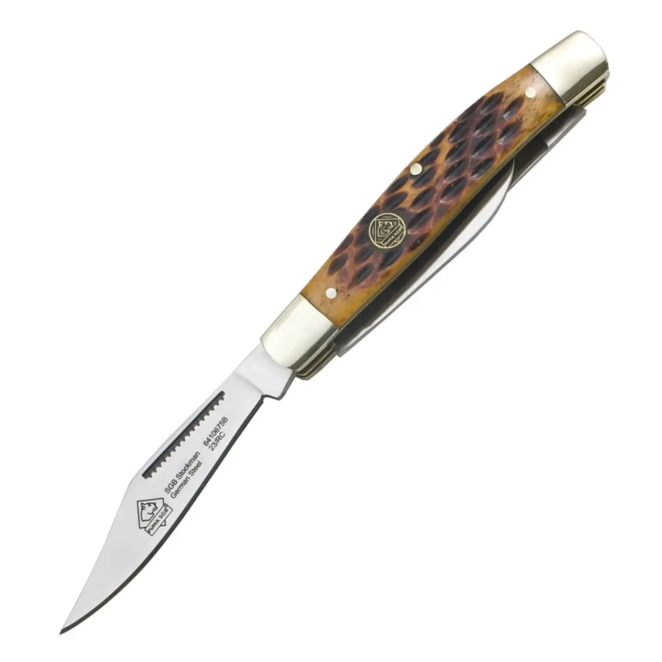 puma-sgb-stockman-brown-jigged-bone-taschenmesser-3-klingen image 1
