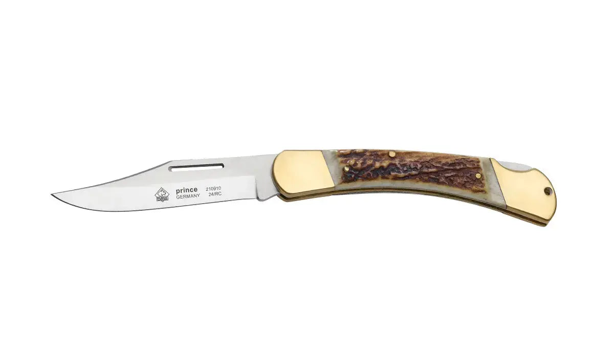 puma-prince-taschenmesser-hirschhorn-95-mm-clippoint image 4