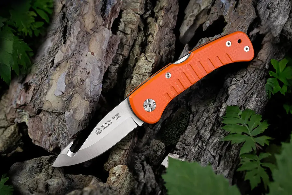 puma-ip-jagdtaschenmesser-gut-hook-klappmesser-orange-g10 image 1