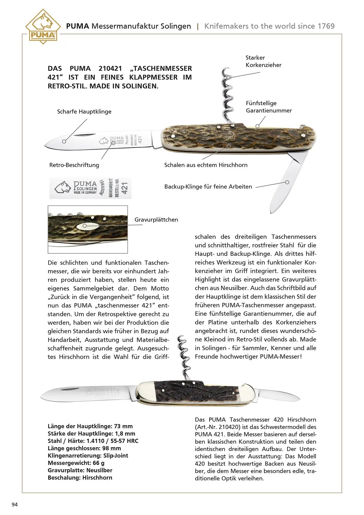 puma-werk-sammlerhandbuch-2026-messerbuch-softcover-a4 image 4