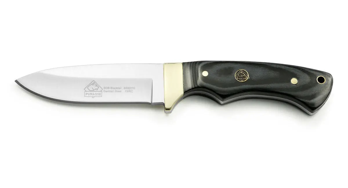 puma-sgb-blacktail-micarta-jagdmesser-droppoint-8-5-cm image 1