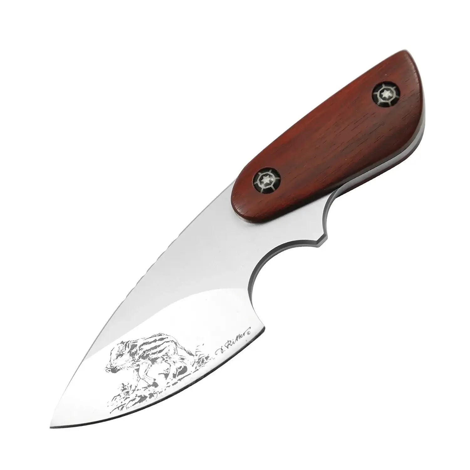 puma-ip-wild-boar-frischling-neck-knife-sandelholz image 1
