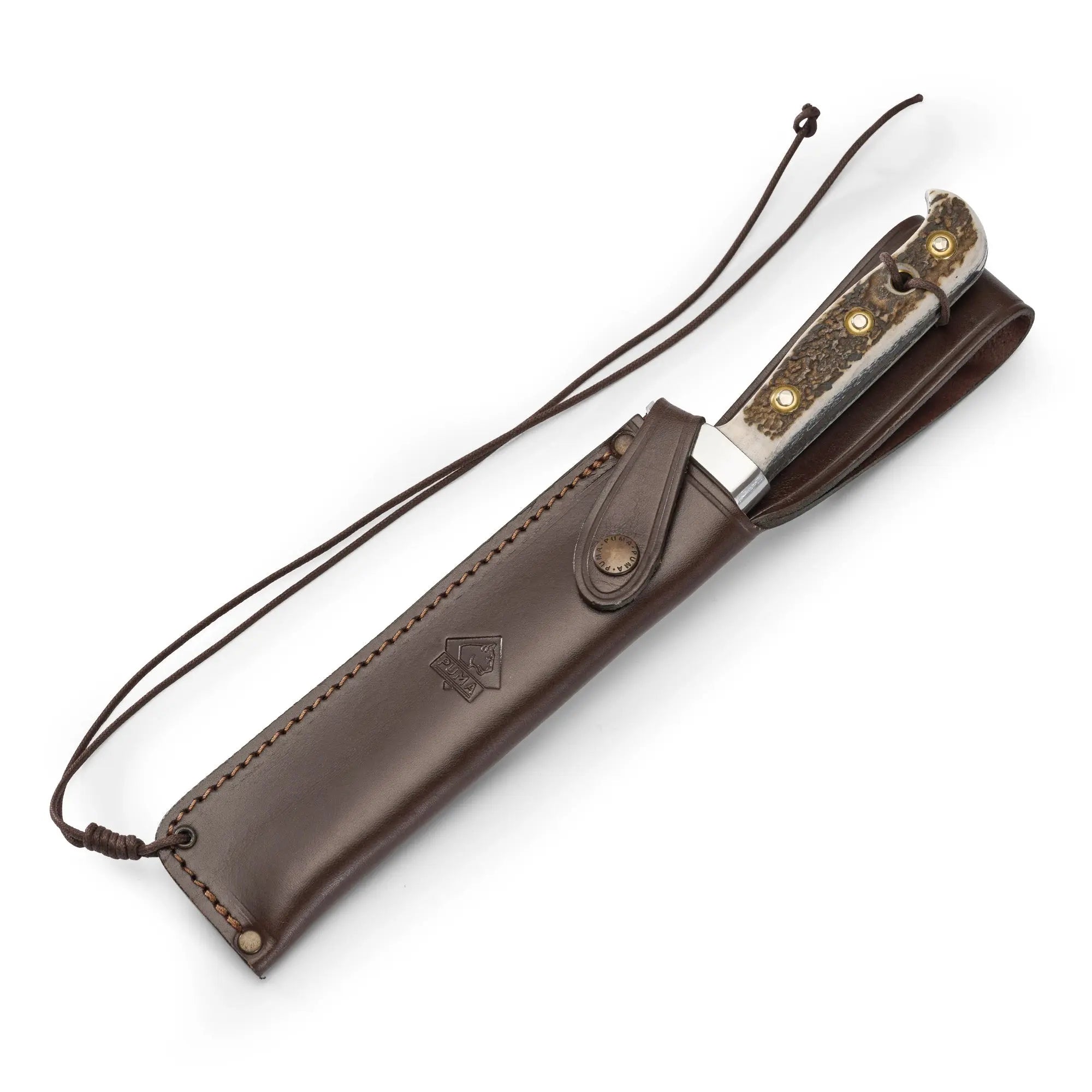 puma-phoenix-bowie-jagdmesser-hirschhorn-mit-lederscheide image 3