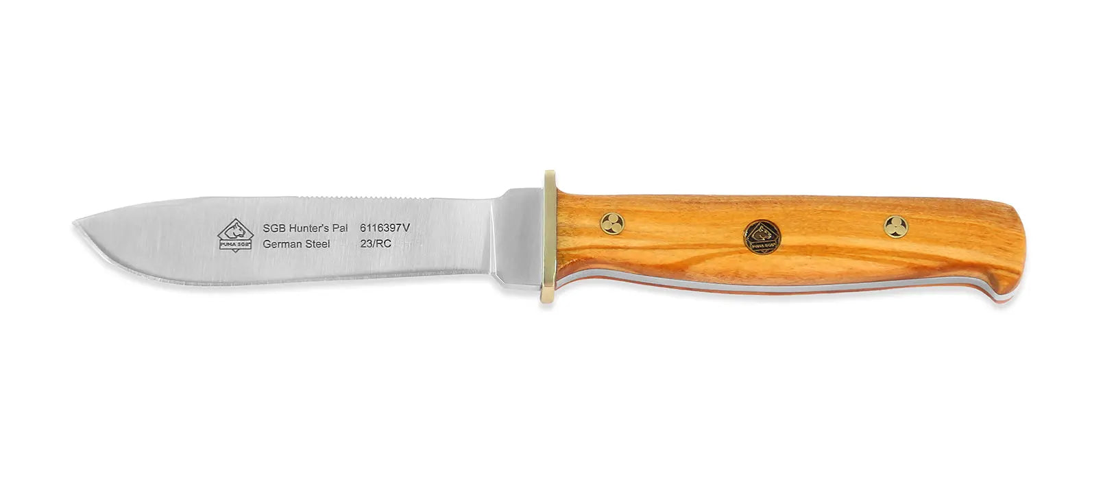 puma-sgb-hunter-s-pal-jagdmesser-olivenholz image 5