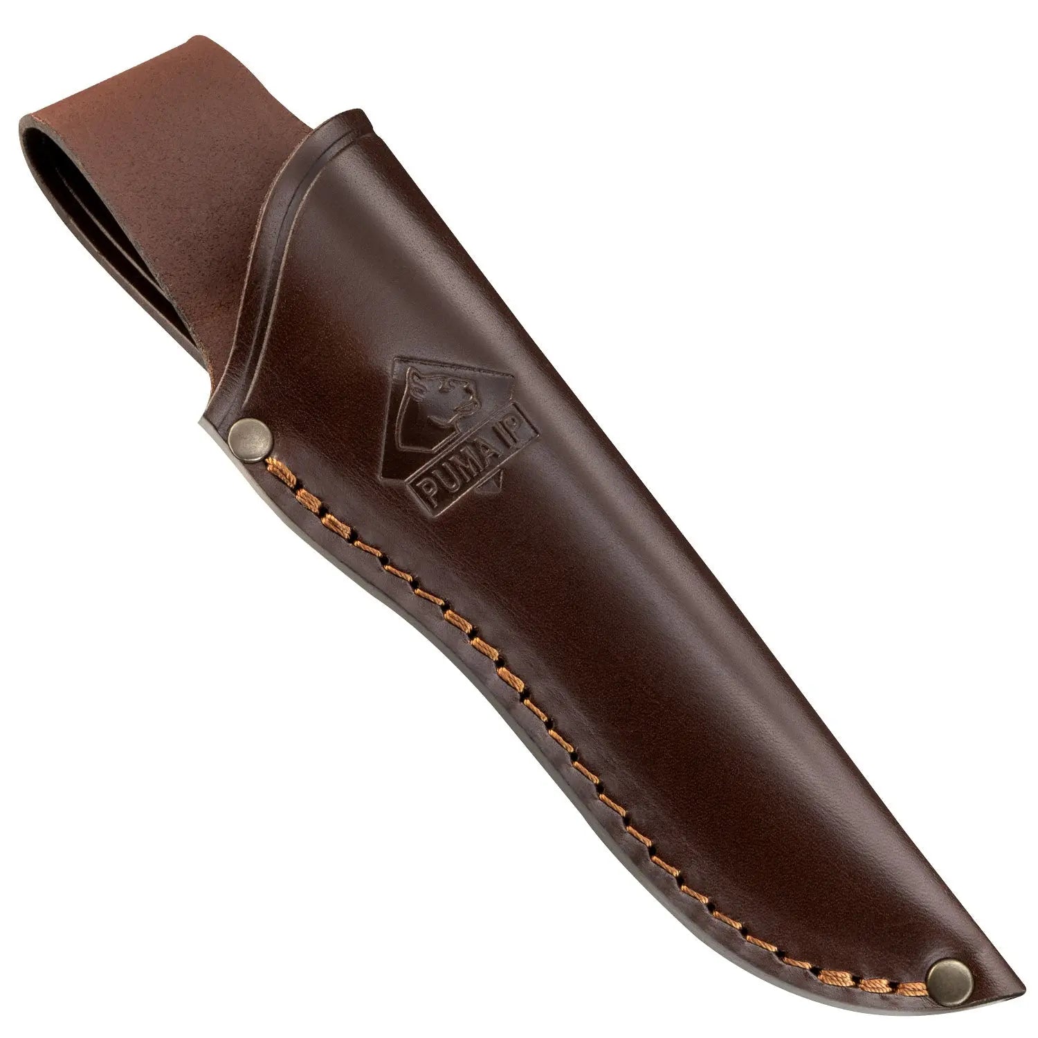 puma-ip-dexter-orange-ii-outdoormesser-micarta-sattelleder image 4