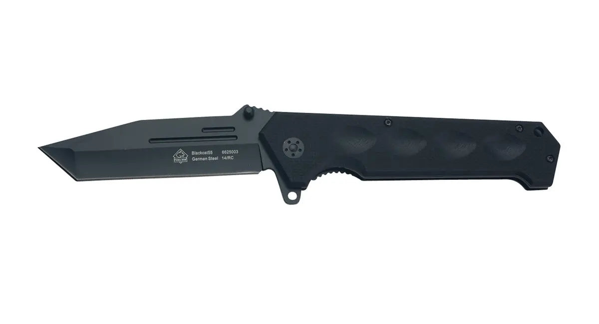 puma-sgb-blackcat55-tanto-einhandmesser-spring-assist image 1