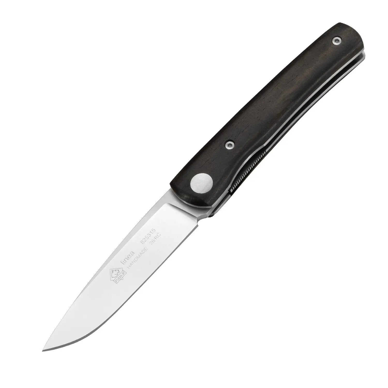 puma-ip-linea-taschenmesser-ebenholz-n690-frame-lock image 1
