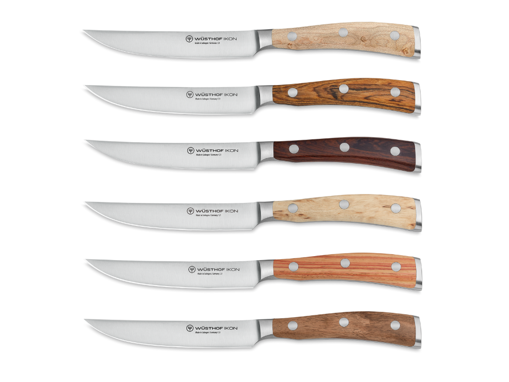 w-sthof-ikon-6-teiliges-steakmesserset-mixed-wood-lederrolle image 2