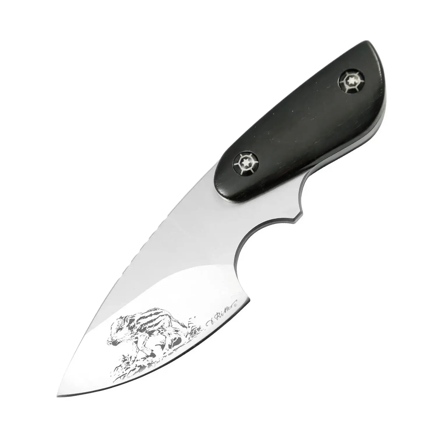 puma-ip-wild-boar-frischling-neck-knife-ebenholz image 1
