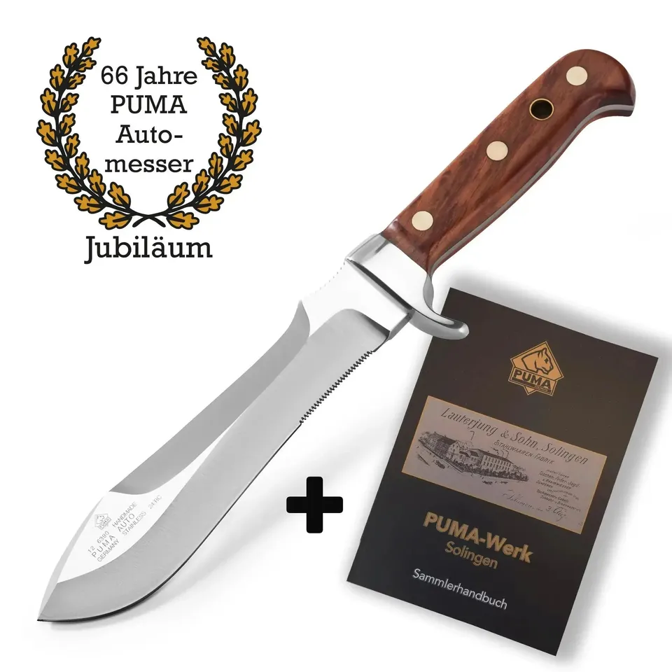 puma-automesser-pflaumenholz-allround-jagdmesser-seit-1960 image 1