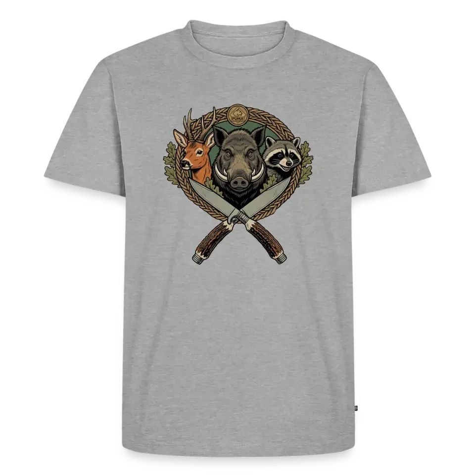 puma-wildlife-premium-t-shirt-herren-baumwolle-jagdnicker-motiv image 1