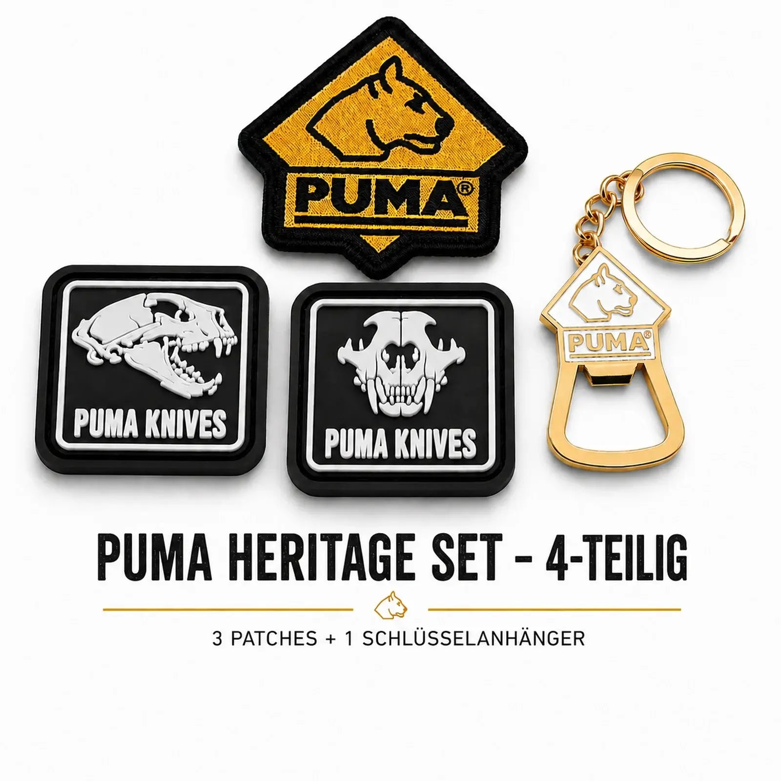puma-heritage-set-4-teilig-patches-anh-nger image 1