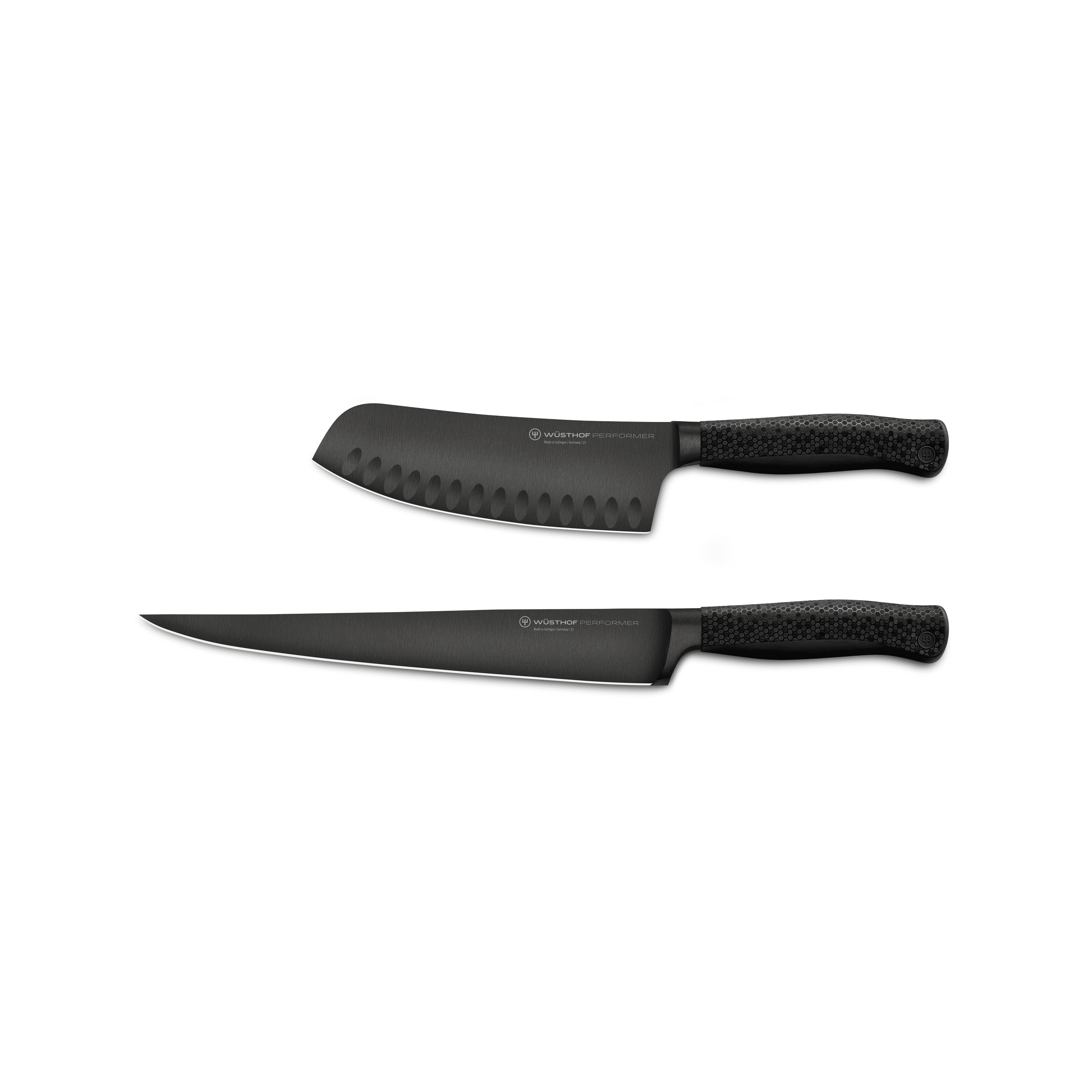 w-sthof-performer-messerset-2-teilig-dlc-schwarz-rotoku image 1
