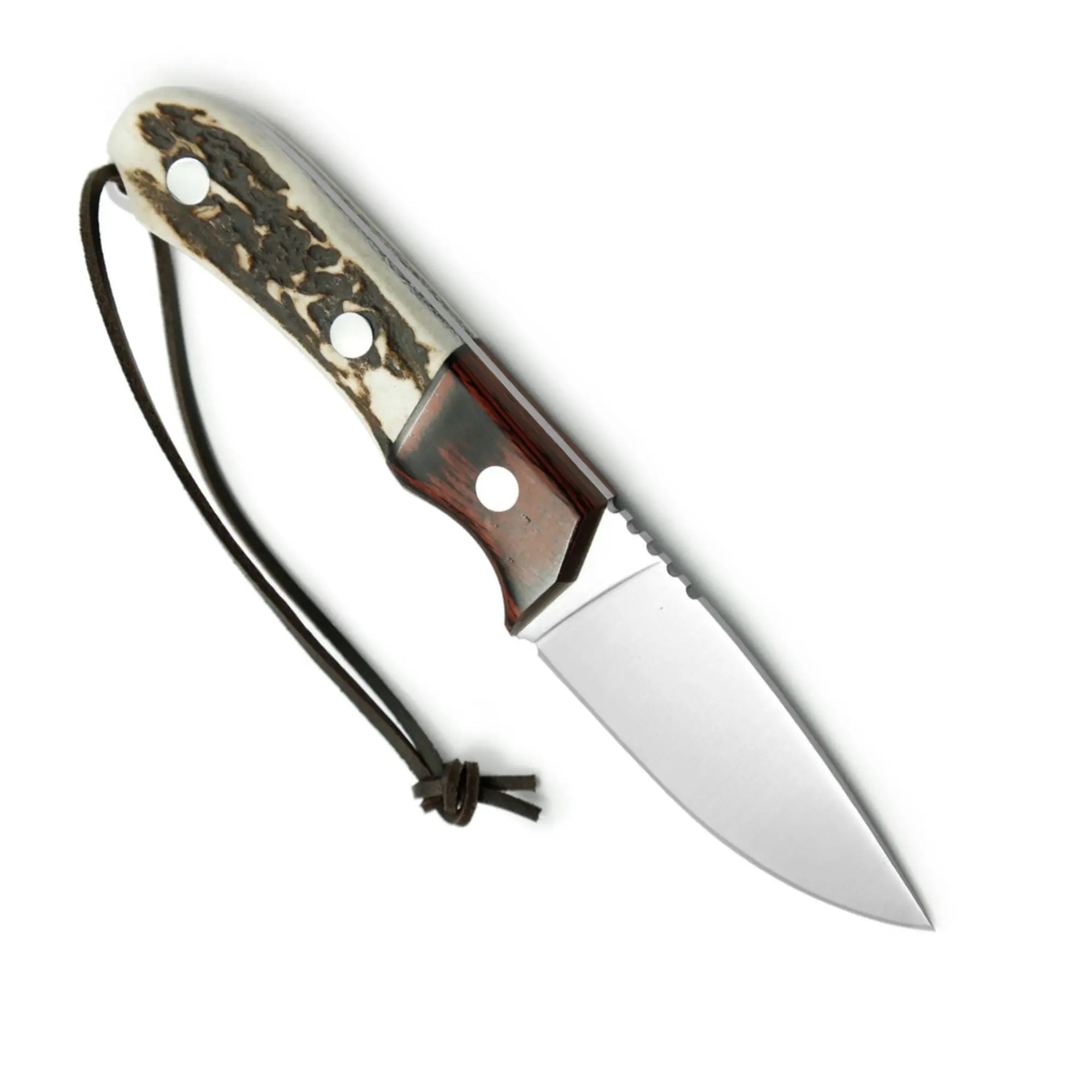 puma-ip-almeria-jagdmesser-hirschhorn-lederscheide image 2