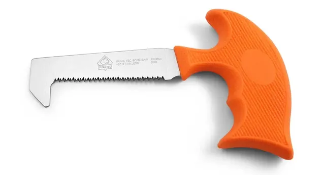 puma-tec-knochen-und-aufbruchs-ge-jagds-ge-orange-mit-etui image 1