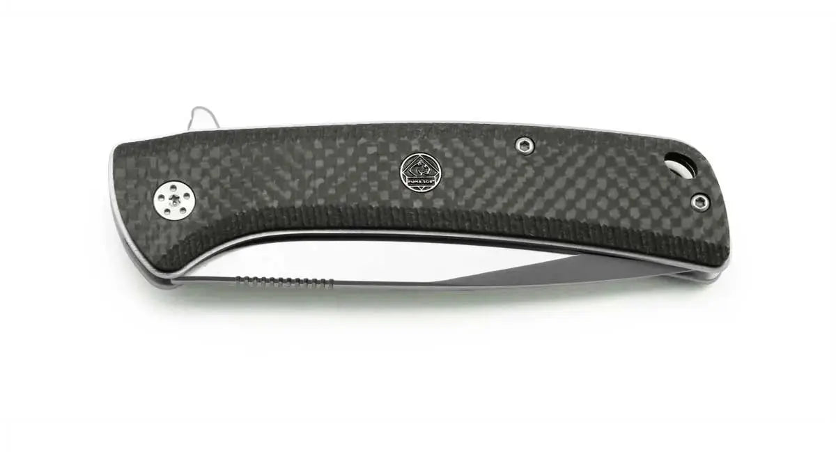 puma-sgb-mach1-einhandmesser-carbon-drop-point-1-4116-liner-lock image 6