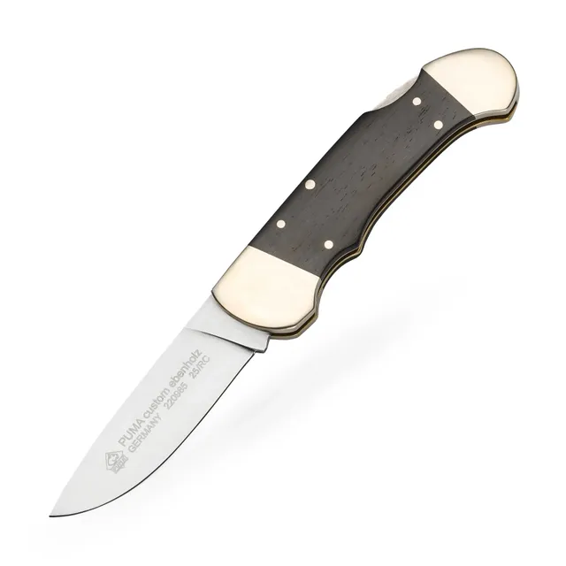 puma-custom-taschenmesser-ebenholz-flachschliff image 1