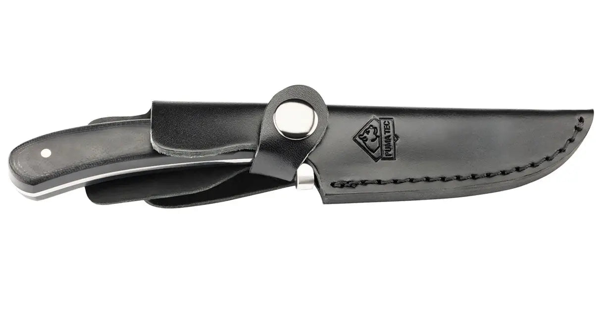 puma-tec-g-rtelmesser-g10-schwarz-feststehend-mit-lederscheide image 2