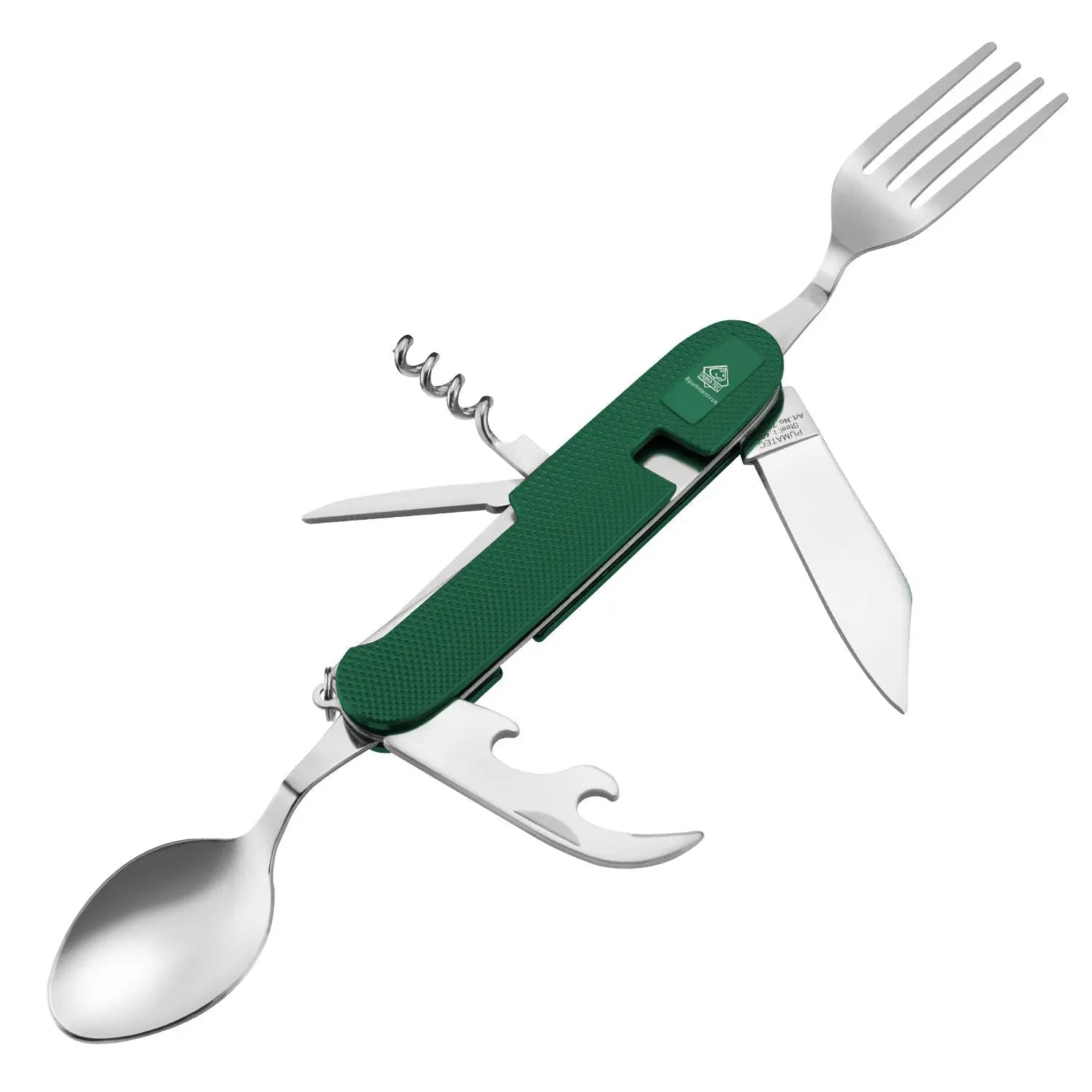 puma-tec-camping-tool-multitool-besteck-gr-n image 1