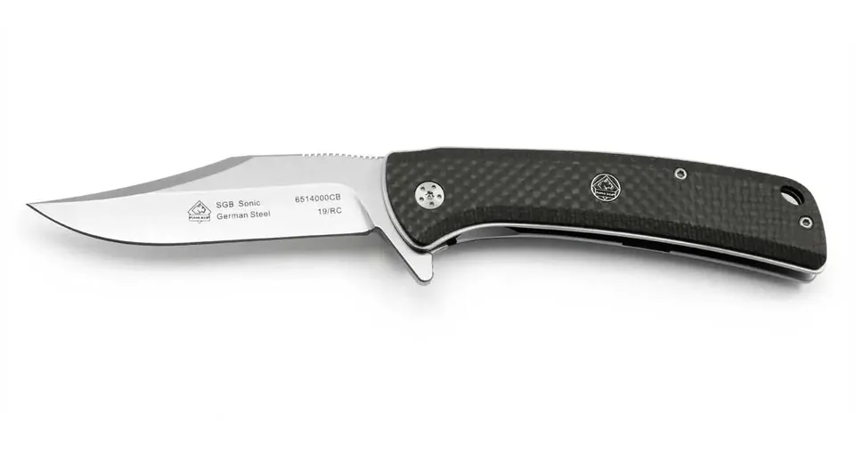 puma-sgb-sonic-einhandmesser-carbon-liner-lock image 1