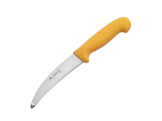 loewen-messer-arbeitsmesser-mod-865-gebogen-gelb-14-5-cm image 1