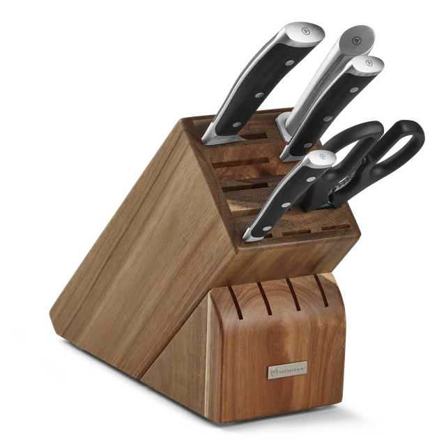 w-sthof-classic-ikon-messerblock-6-teilig-mit-kochmesser-20-cm image 1