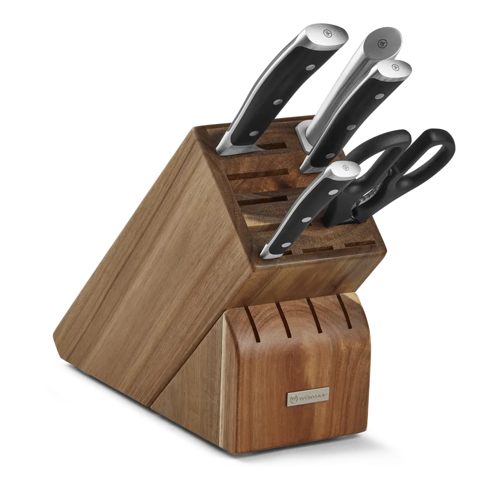 w-sthof-classic-ikon-messerblock-6-teilig-mit-kochmesser-20-cm image 1