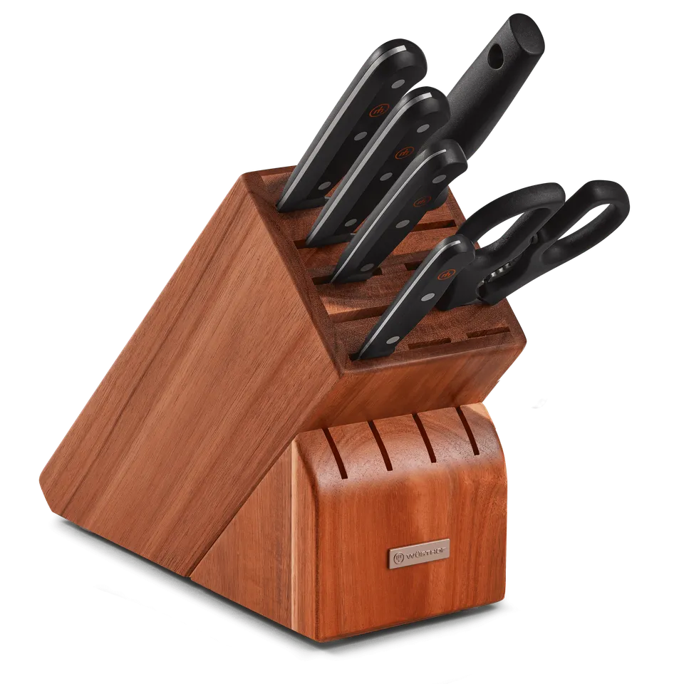 w-sthof-gourmet-messerblock-set-7-teilig-akazie image 1