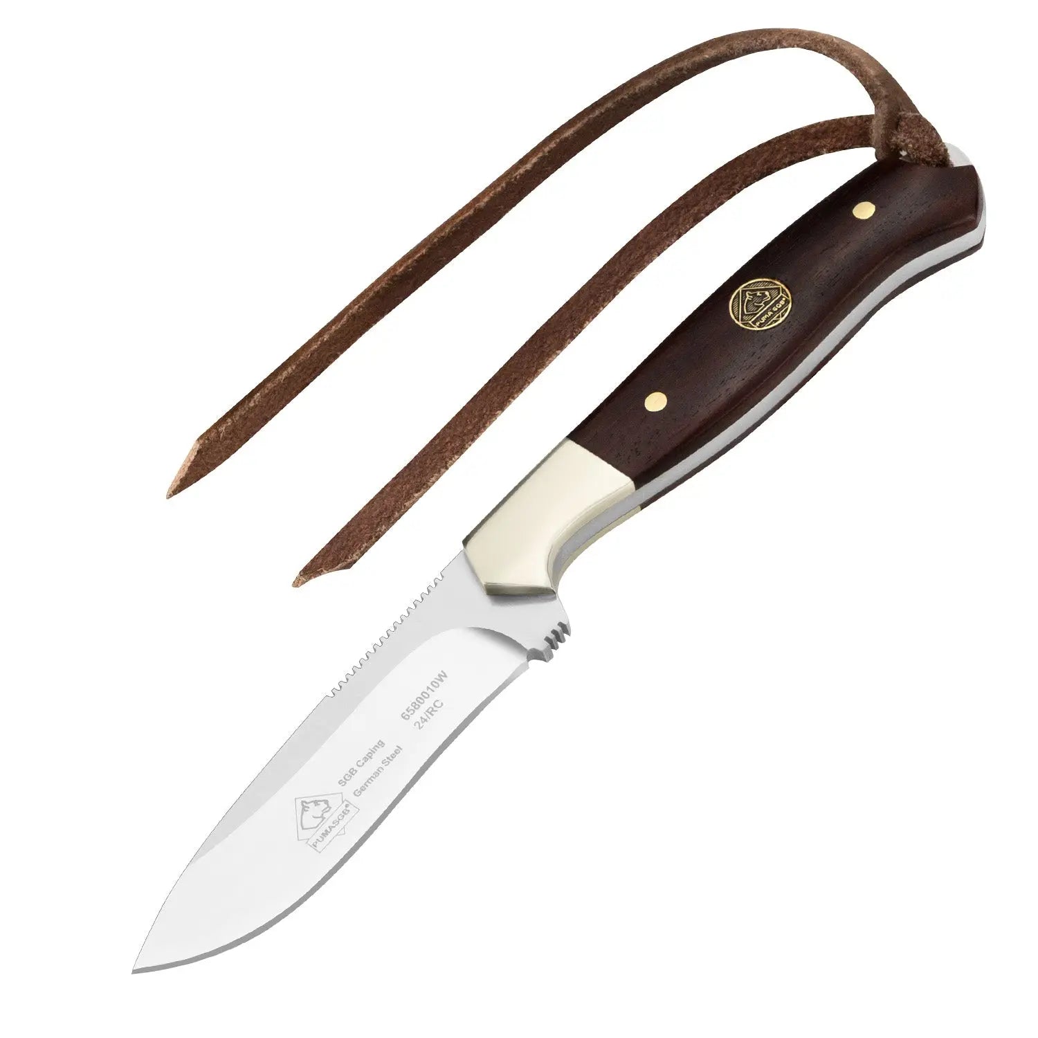 puma-sgb-caping-jagdmesser-pr-zisionsmesser-jacaranda-holz image 1