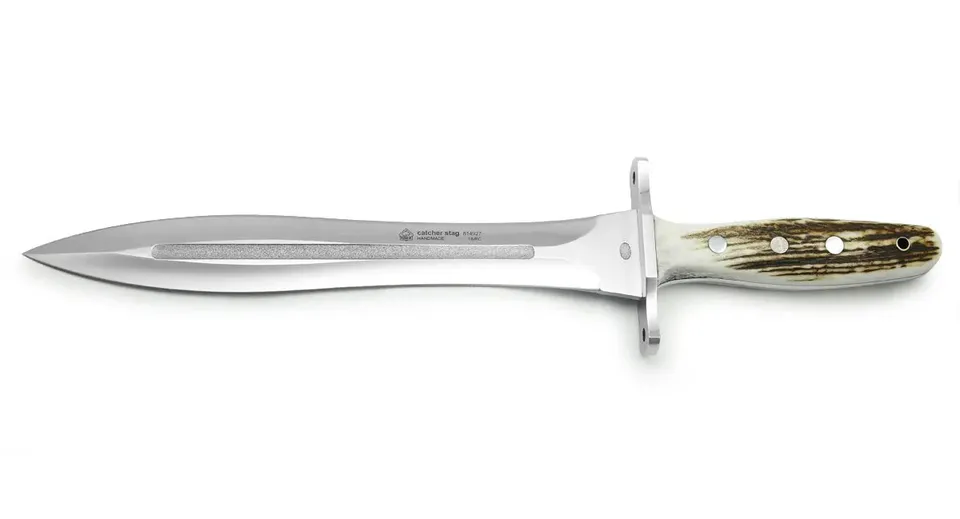puma-ip-catcher-stag-abfangmesser-zweischneidig-hirschhorn image 1