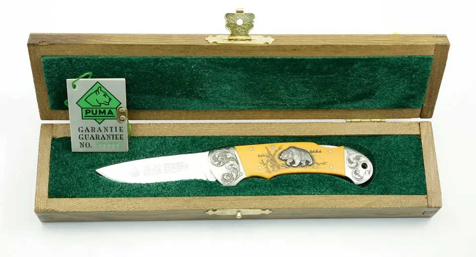 puma-custom-american-wildlife-1st-edition-taschenmesser-1989 image 1