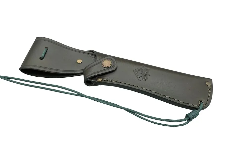 puma-white-hunter-lederscheide-braungr-n-gr-ne-naht image 1