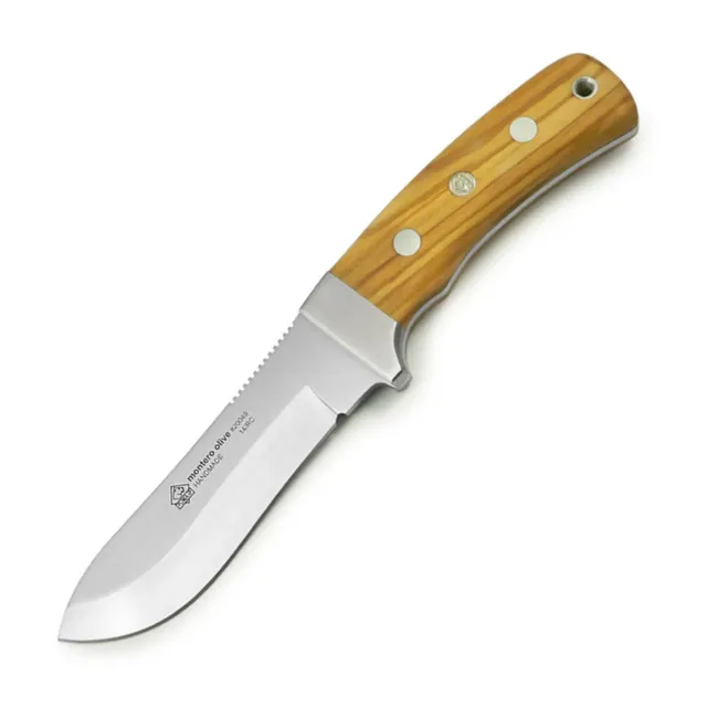 puma-ip-montero-jagdmesser-olive-olivenholz image 1