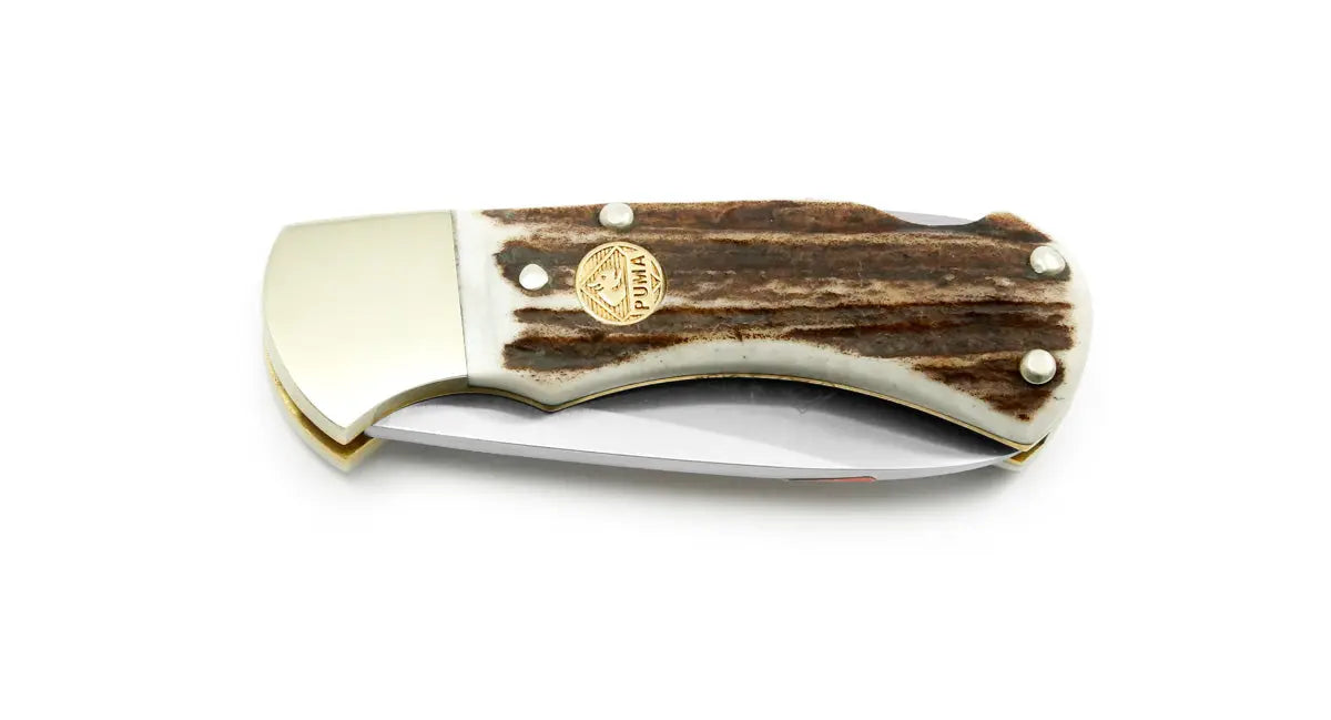 puma-4-star-mini-stag-taschenmesser-hirschhorn image 2