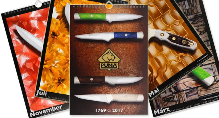 puma-kalender-zeitlos-sammlerst-ck-j-ger-messer image 1
