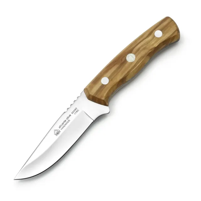 puma-ip-alicante-olive-jagdmesser-feststehend-olivenholz image 1