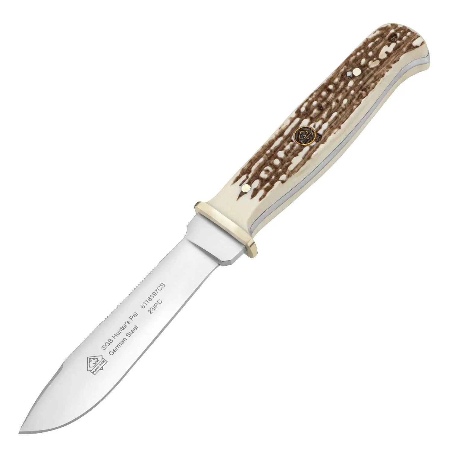 puma-sgb-hunter-s-pal-jagdmesser-commando-stag image 1