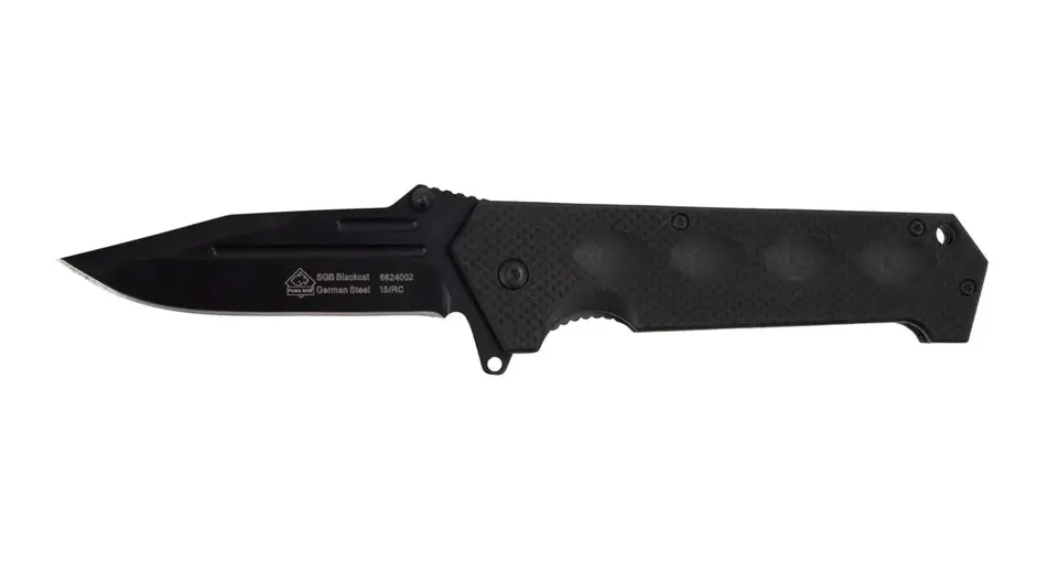 puma-sgb-blackcat45-einhandmesser-g10-drop-point-spring-assist image 1