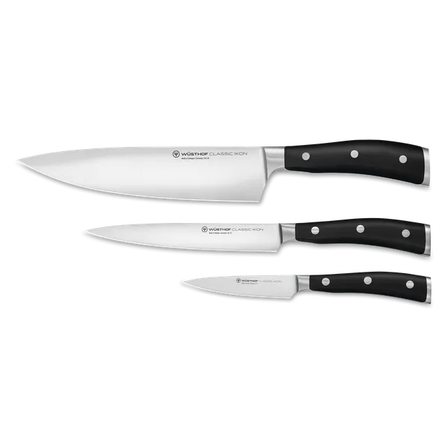w-sthof-classic-ikon-kochmesser-set-3-teilig-geschmiedet image 1