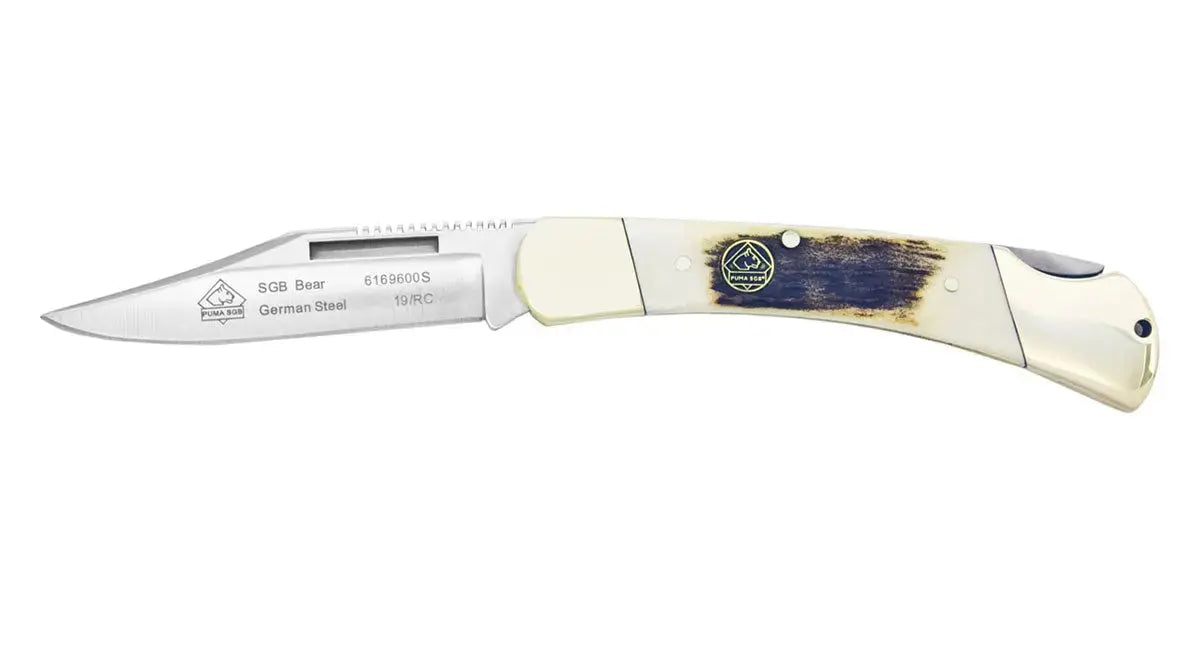 puma-sgb-bear-stag-taschenmesser-hirschhorn-back-lock image 2