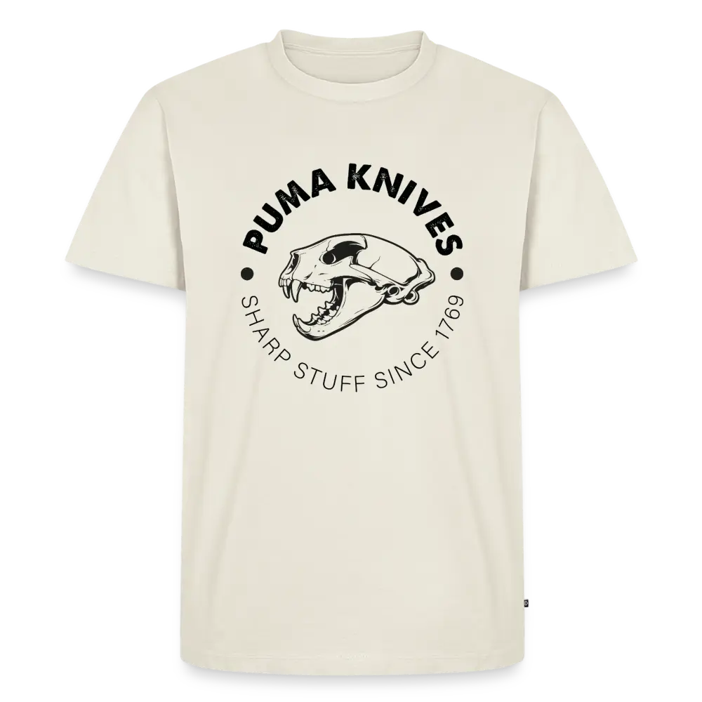 puma-knives-skull-bw-premium-t-shirt-baumwolle-wei image 1